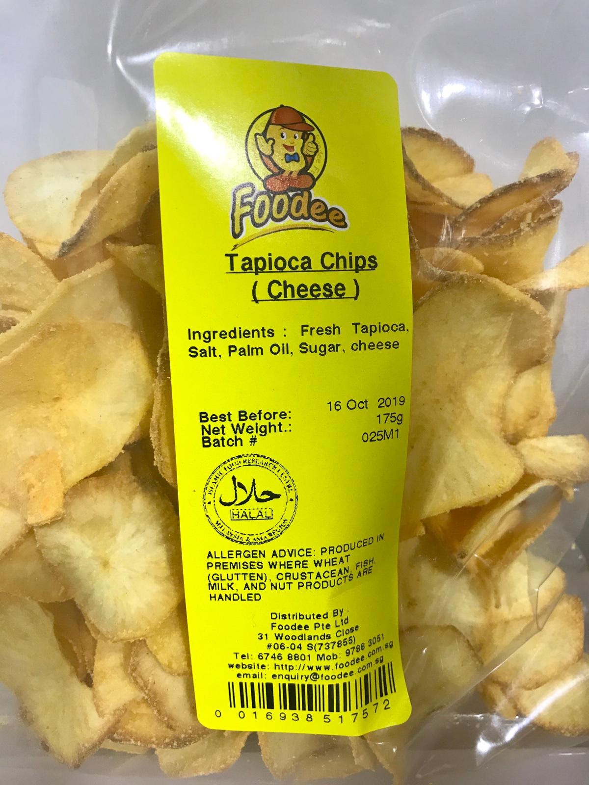 Tapioca Chips - Cheese 150g