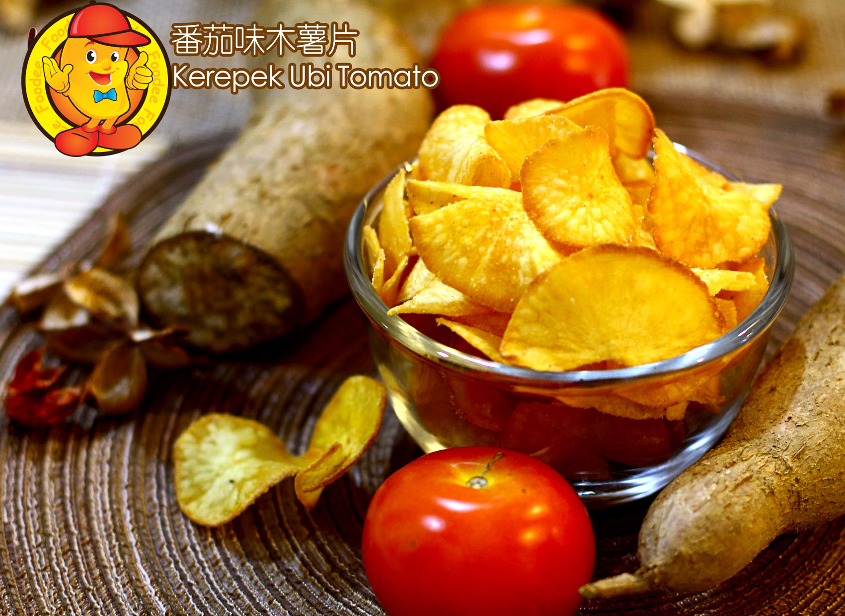 Tapioca Chips - Tomato 150g